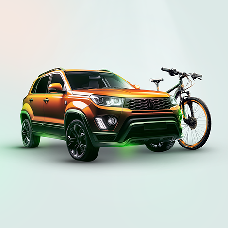 Automóviles, Bicicletas y accesorios