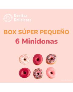 Donuts BOX super pequeño 6 unidades pequeñas